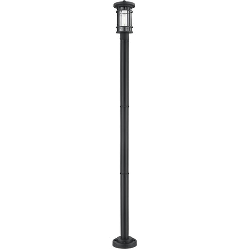 Jordan Black Outdoor Post Mounted Fixture | theLightShop