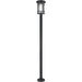 Jordan Black Outdoor Post Mounted Fixture | theLightShop