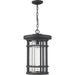 Jordan Oil Rubbed Bronze Outdoor Chain Mount Ceiling Fixture | theLightShop