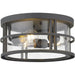 Jordan Oil Rubbed Bronze Outdoor Flush Ceiling Mount Fixture | theLightShop