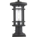Jordan Oil Rubbed Bronze Outdoor Pier Mounted Fixture | theLightShop