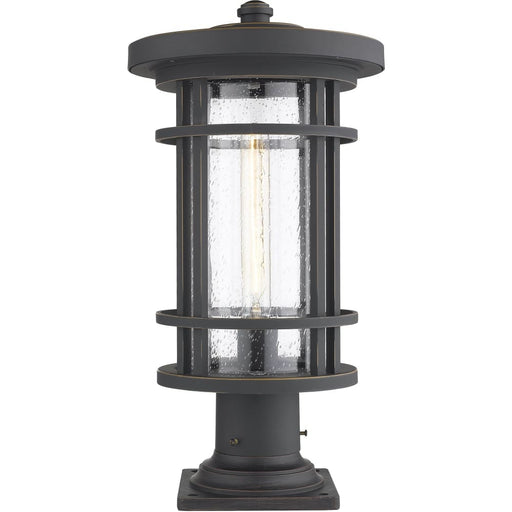 Jordan Oil Rubbed Bronze Outdoor Pier Mounted Fixture | theLightShop