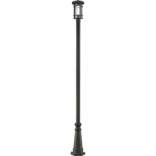 Jordan Oil Rubbed Bronze Outdoor Post Mounted Fixture | theLightShop