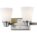 Kayla Brushed Nickel Vanity | theLightShop