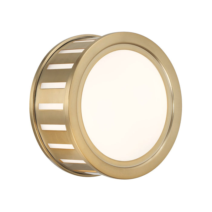 Kendal Vibrant Gold 2 Light Wall Sconce Crystorama KEN-2200W-VG