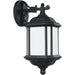 Kent Black LED Outdoor Wall Lantern - Outdoor Wall Sconce