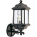 Kent Black Outdoor Wall Lantern - Outdoor Wall Sconce