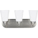 Kerrville Brushed Nickel Vanity Fixture - Bath & Vanity