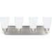 Kerrville Brushed Nickel Vanity Fixture - Bath & Vanity