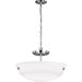 Kerrville Chrome Semi-Flush Mount Convertible Pendant - Pendants