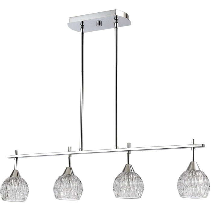 Kersey Polished Chrome Island Light - Island Light