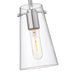 Kira Chrome 1 Light Cord 8 Inch Pendant Z-Lite 7508MP-CH | theLightShop