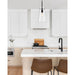 Kira Matte Black 1 Light Cord 13 Inch Pendant Z-Lite 7508P-MB | theLightShop