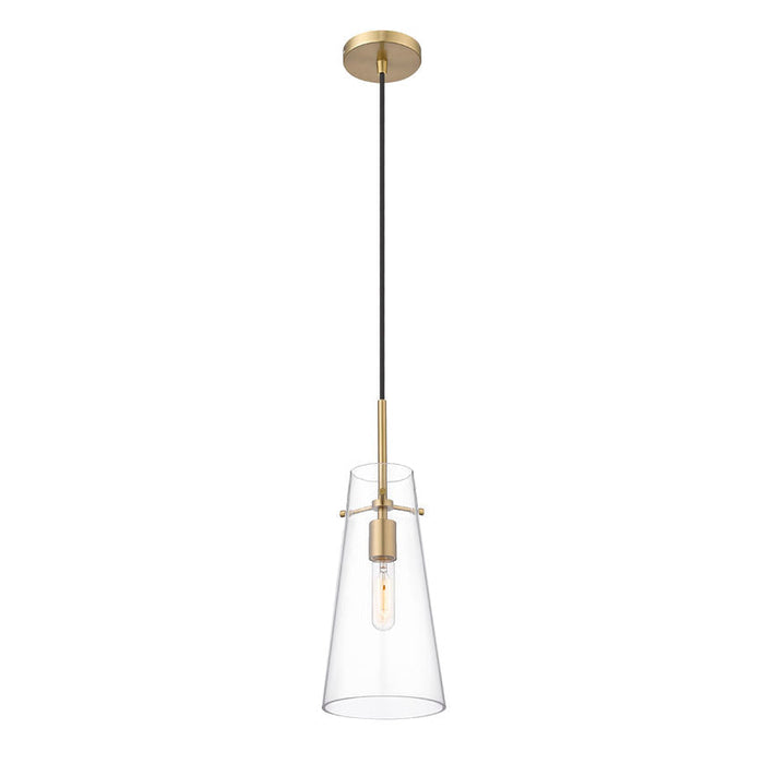 Kira Modern Gold 1 Light Cord 13 Inch Pendant Z-Lite 7508P-MGLD | theLightShop