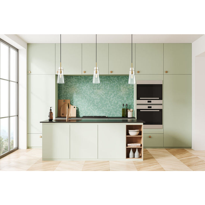 Kira Modern Gold 1 Light Cord 13 Inch Pendant Z-Lite 7508P-MGLD | theLightShop