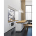 Kira Modern Gold 1 Light Cord 13 Inch Pendant Z-Lite 7508P-MGLD | theLightShop