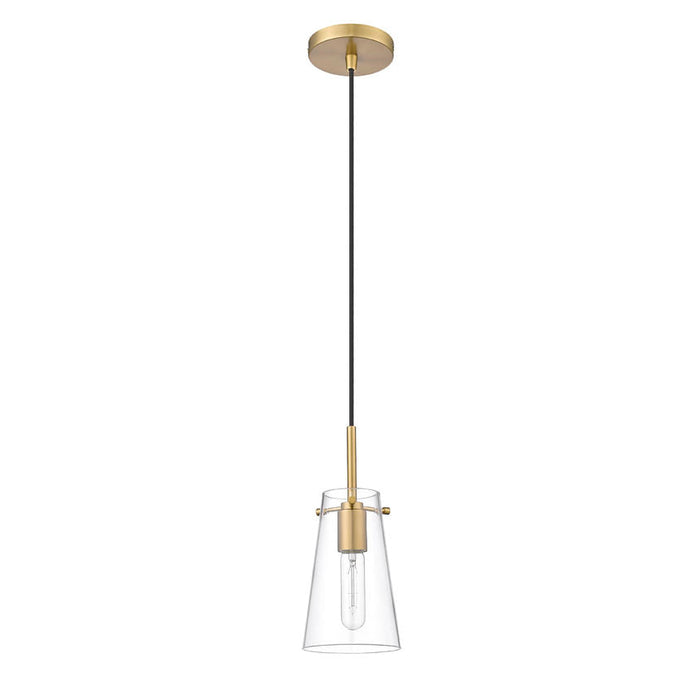 Kira Modern Gold 1 Light Cord 8 Inch Pendant Z-Lite 7508MP-MGLD | theLightShop