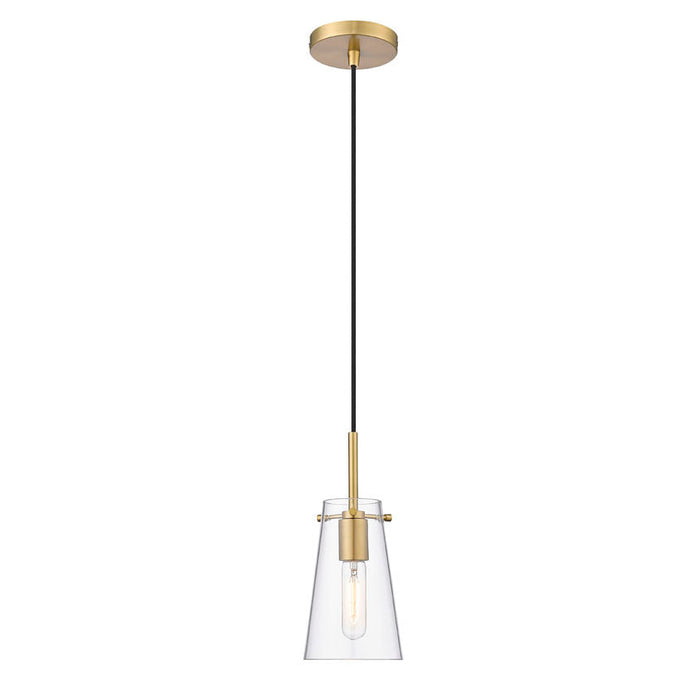 Kira Modern Gold 1 Light Cord 8 Inch Pendant Z-Lite 7508MP-MGLD | theLightShop