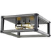 Kirkland Ashen Barnboard Flushmount | theLightShop