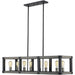 Kirkland Ashen Barnboard Island Billiard Pendant | theLightShop