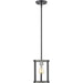 Kirkland Ashen Barnboard Mini-Pendant | theLightShop