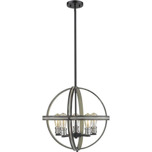 Kirkland Ashen Barnboard Pendant | theLightShop
