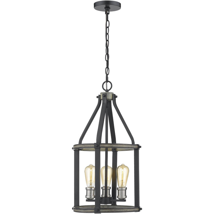 Kirkland Ashen Barnboard Pendant | theLightShop