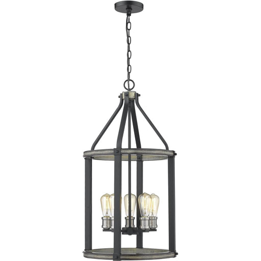Kirkland Ashen Barnboard Pendant | theLightShop