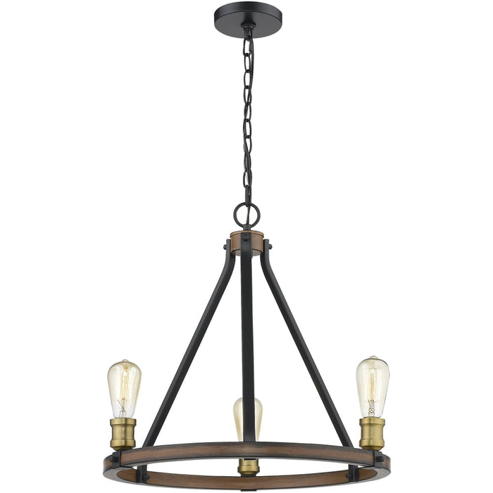 Kirkland Rustic Mahogany Chandelier | theLightShop