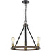 Kirkland Rustic Mahogany Chandelier | theLightShop