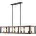 Kirkland Rustic Mahogany Island Billiard Pendant | theLightShop
