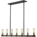 Kirkland Rustic Mahogany Island Billiard Pendant | theLightShop