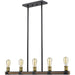 Kirkland Rustic Mahogany Island Billiard Pendant | theLightShop