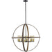Kirkland Rustic Mahogany Pendant - Pendants