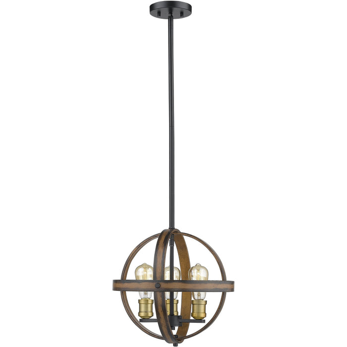 Kirkland Rustic Mahogany Pendant | theLightShop