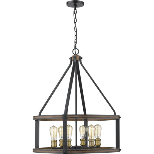 Kirkland Rustic Mahogany Pendant | theLightShop