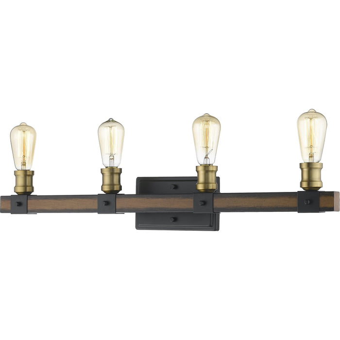 Kirkland Rustic Mahogany Vanity | theLightShop