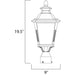 Knoxville Bronze Outdoor Pole/Post Mount - Outdoor Pole/Post Mount