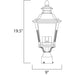 Knoxville Bronze Outdoor Pole/Post Mount - Outdoor Pole/Post Mount