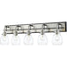 Kraken Matte Black Brushed Nickel Vanity | theLightShop