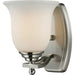 Lagoon Brushed Nickel Wall Sconce | theLightShop