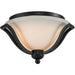 Lagoon Matte Black Flushmount | theLightShop