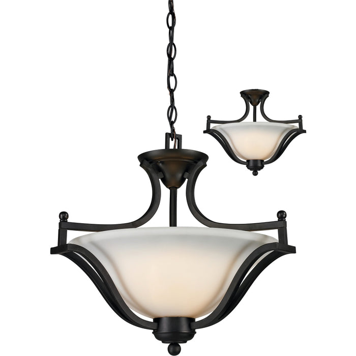 Lagoon Matte Black Pendant | theLightShop