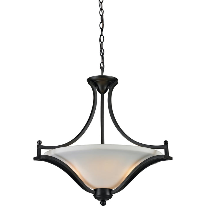 Lagoon Matte Black Pendant | theLightShop