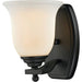 Lagoon Matte Black Wall Sconce | theLightShop