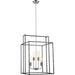 Lake Iron Black Brushed Nickel Pendants - Pendants