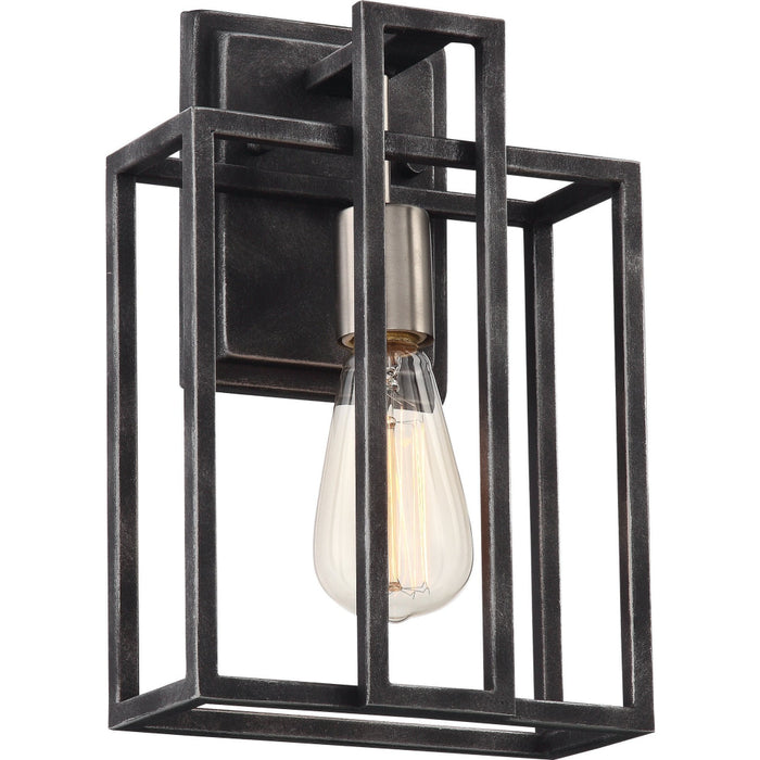 Lake Iron Black Brushed Nickel Wall Sconce - Wall Sconce