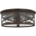 Lakeview Antique Bronze Outdoor Flush Mount - Outdoor Flush Mounts