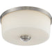 Lamina Brushed Nickel Flushmount | theLightShop