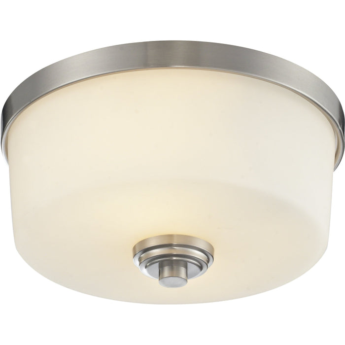 Lamina Brushed Nickel Flushmount | theLightShop